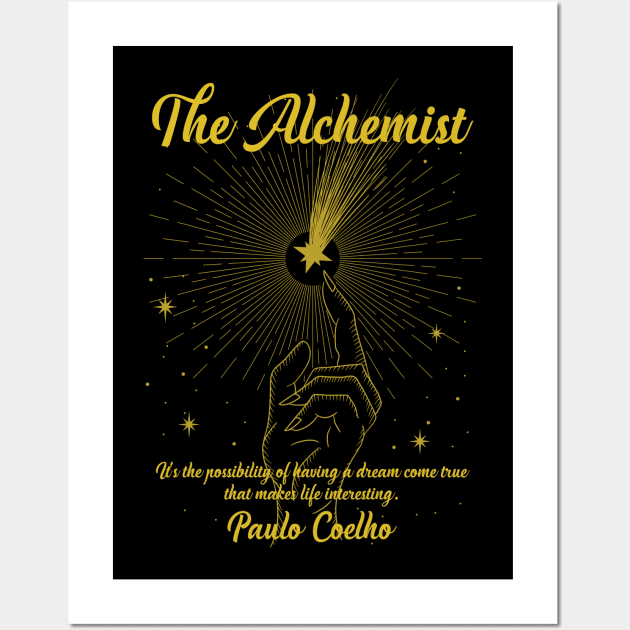 The Alchemist by Paulo Coelho Wall Art by Mandra